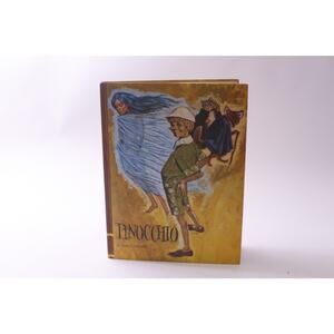 Pinocchio, Carlo Collodi, 1968, Picture Book, Children's Classics~ 250707-WH 397